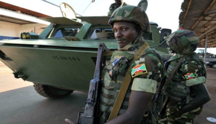 Un soldat Burundais